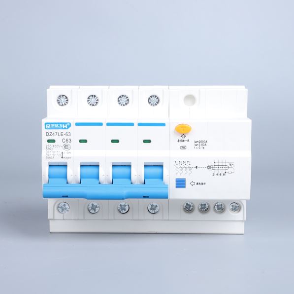 DZ47LE-63/4P 漏电断路器